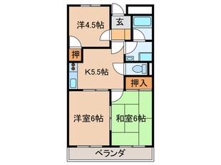 リンピアリリーの物件間取画像